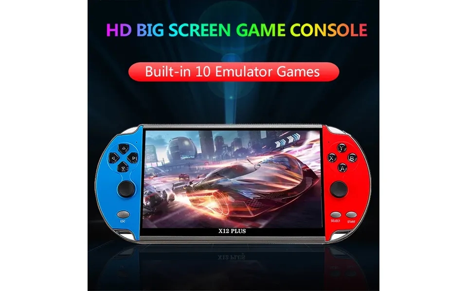 X7 X12 Plus Handheld Game Console Built-in 10000 Retro Games 4
