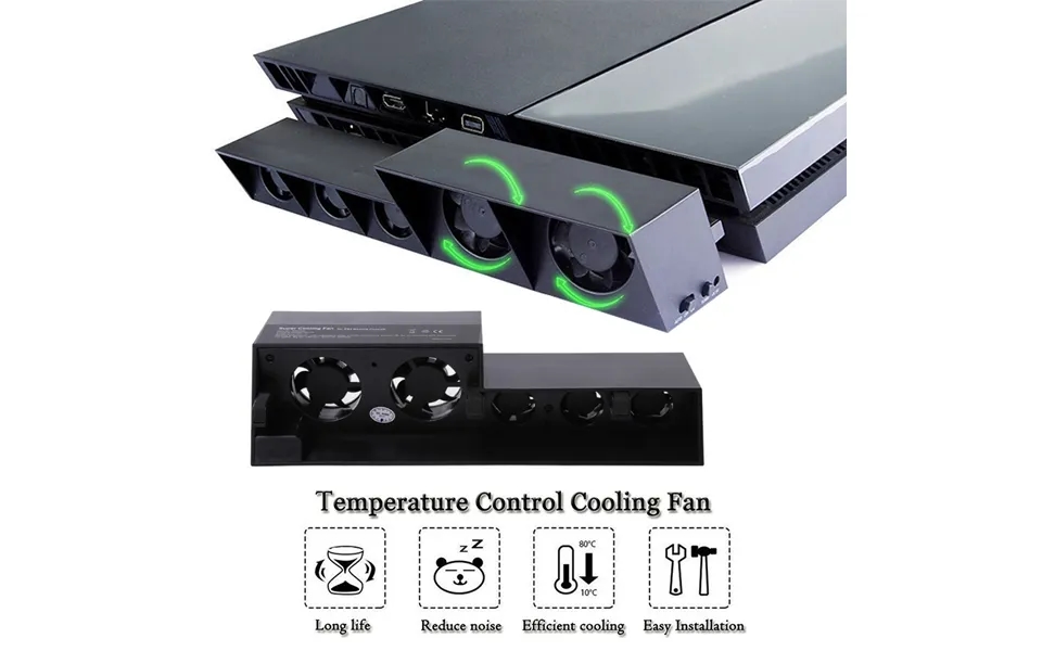Xinweiqing Temperature Control External Cooler Cooling Fan Game Accessories For Ps4 Console