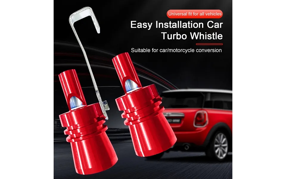 Yuanmheng Universal Turbo Sound Whistle Modified Exhaust Pipe Sender Aluminum Alloy Tail Whistle Imitator Motorcycle Tai