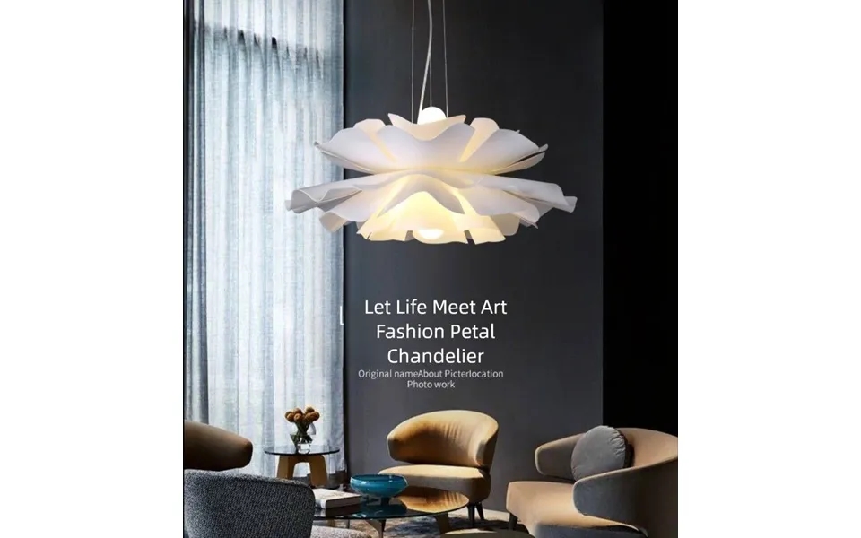 Zhongshan Bedroom Chandelier Nordic Modern Simple Children's Dining Room Flower Lighting Fixture