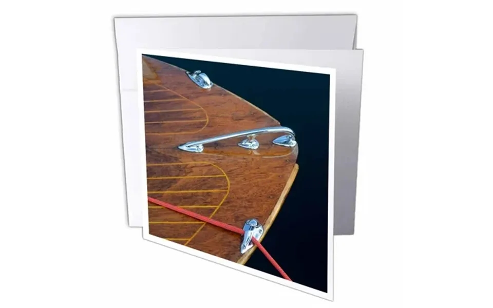 3drose Usa Washington Port Townsend Point Hudson. Varnished Bow Deck