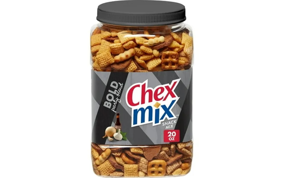 Chex Mix Traditional Snack Mix Salty Snacks Tub 20 Oz
