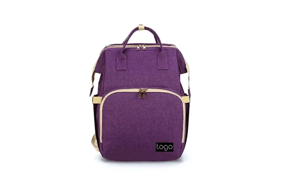 Convertible Diaper Backpack With Portable Bassinet & Changing Station