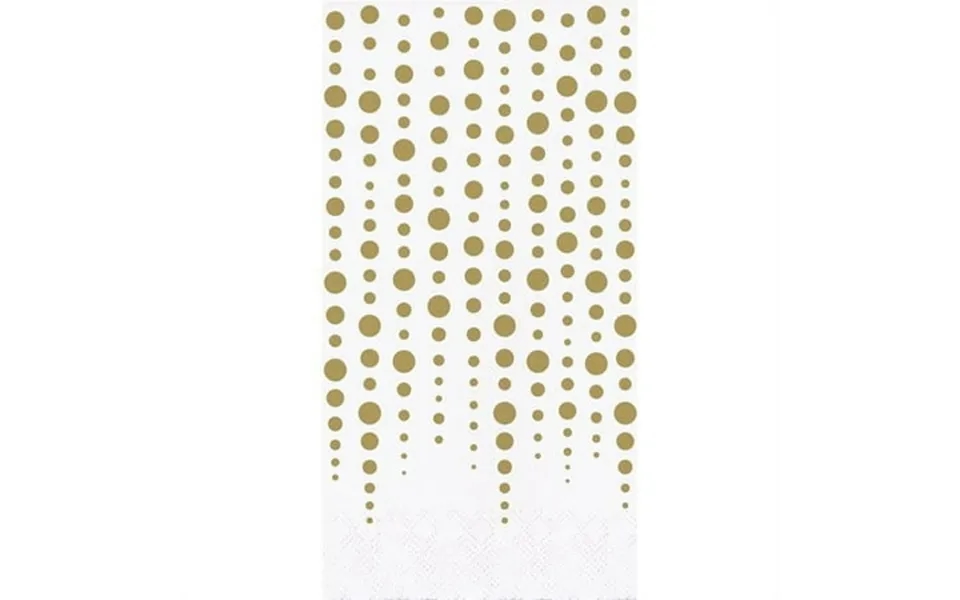 Creative Converting 339903 Gold 50th Anniversary Dinner Napkins 16 Count