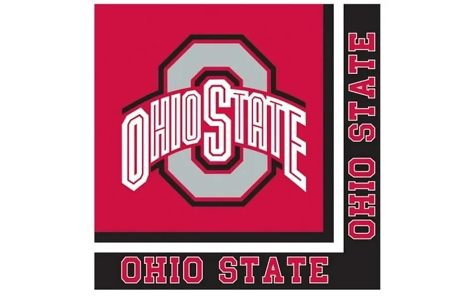 Creative Converting Ohio State Buckeyes Lunch Napkins
