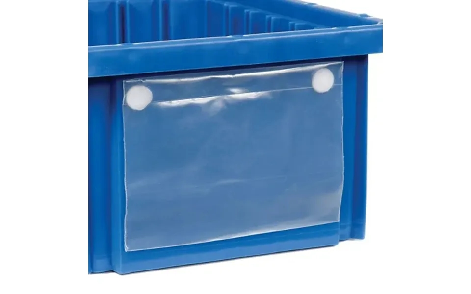 Global Industrial Label Holder Lbl5x8 For Plastic Dividable Grid Container 8 W