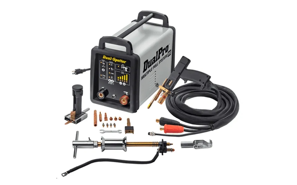 H&s Autoshot Uni-9802 Dual-pro Welder Aluminum And Steel Dent Repair With All Accessories