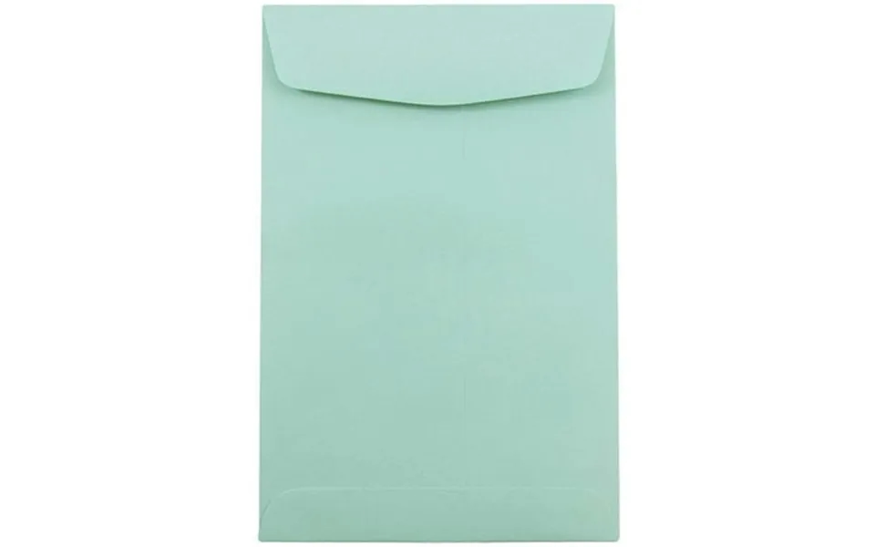 Jam 6 X 9 Catalog Envelopes Aqua 1000 Carton