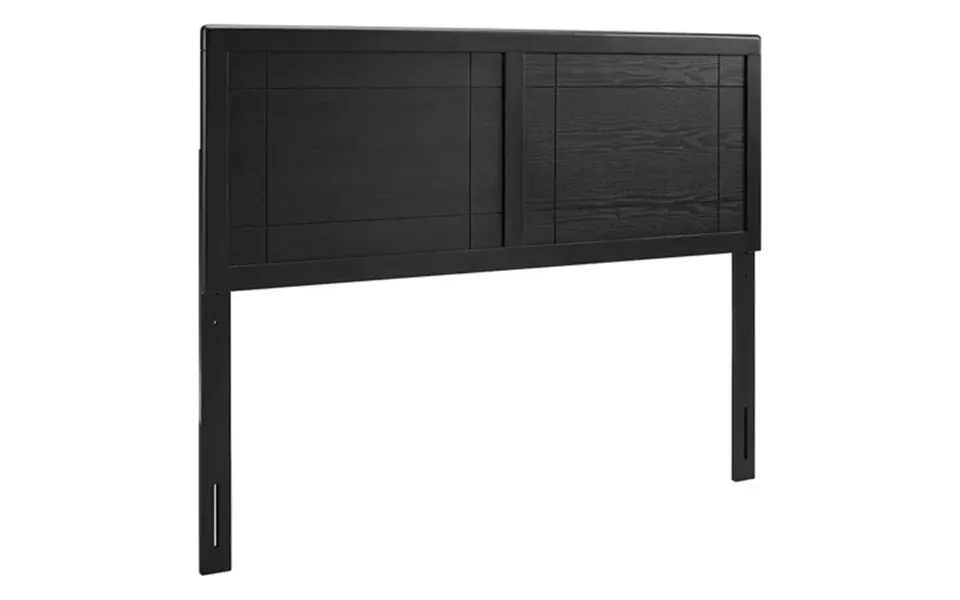 Modway Archie King Wood Headboard In Black