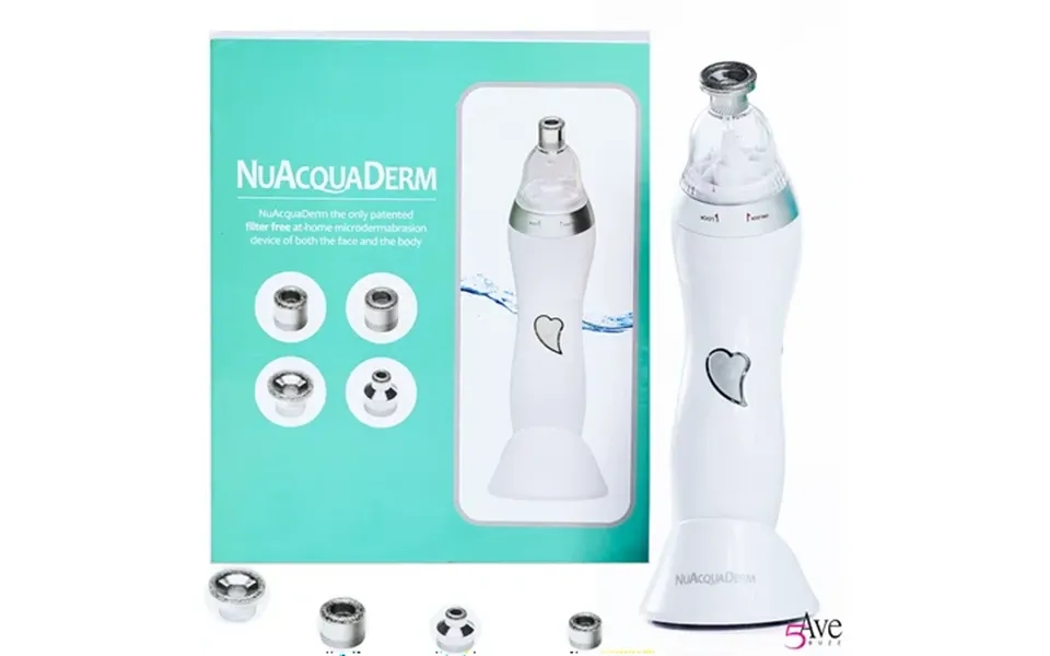 Nuacquaderm At-home Waterproof Microdermabrasion Device Of Both The Face And The Body