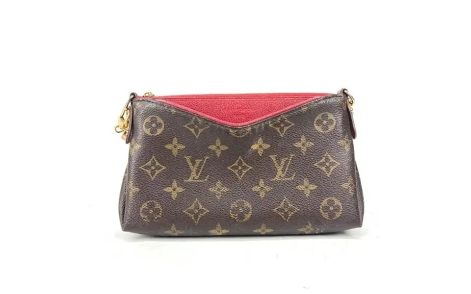 Pre-owned Louis Vuitton M41638 Monogram Pallas Clutch Bag 3way Chain Shoulder Canvas