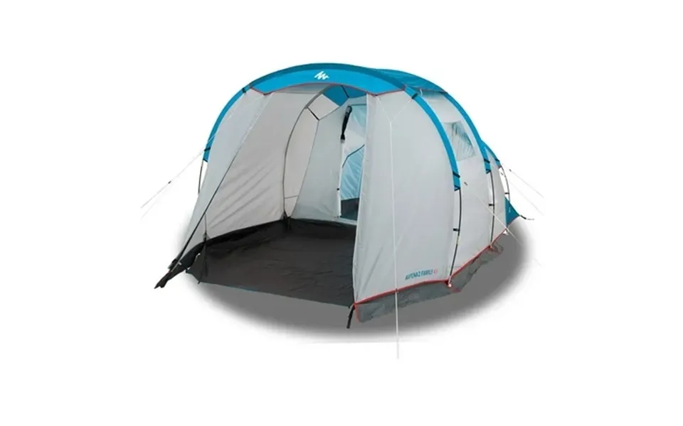 Quechua Waterproof Family Camping Tent 4 Person 1 Bedroom
