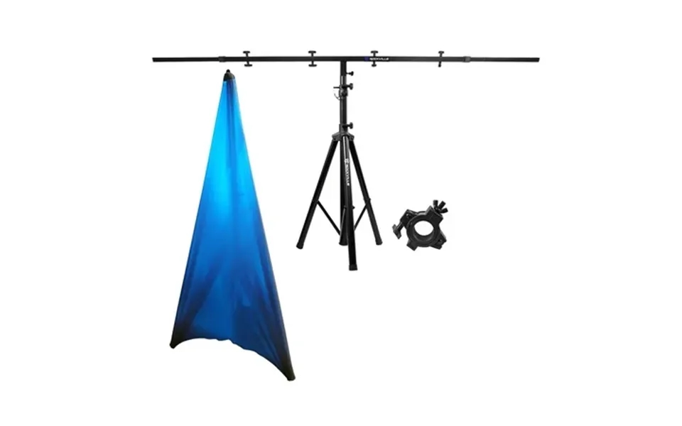 Rockville Tripod Pole-mount Stand Lighting Cross Bar White Scrim Cloth Cover
