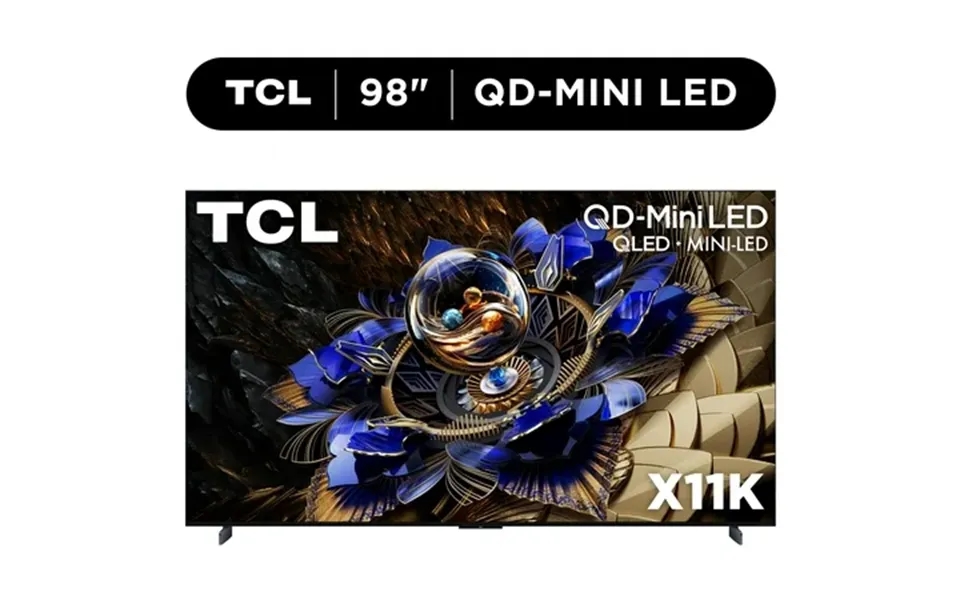 Tcl 98-inch X11k Series Qled 4k Smart Qd-mini Led Tv With Google Tv 2025 Model Halo Control System Ld14000 Precise Dimmi