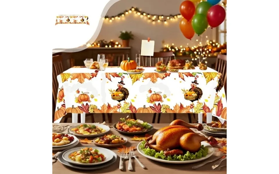 Thanksgiving Paper Plates Set - 10ct Pumpkin Leaf Disposable Dinnerware For Fall Parties