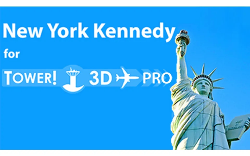 New York Kennedy Kjfk Airport For Tower 3d Pro