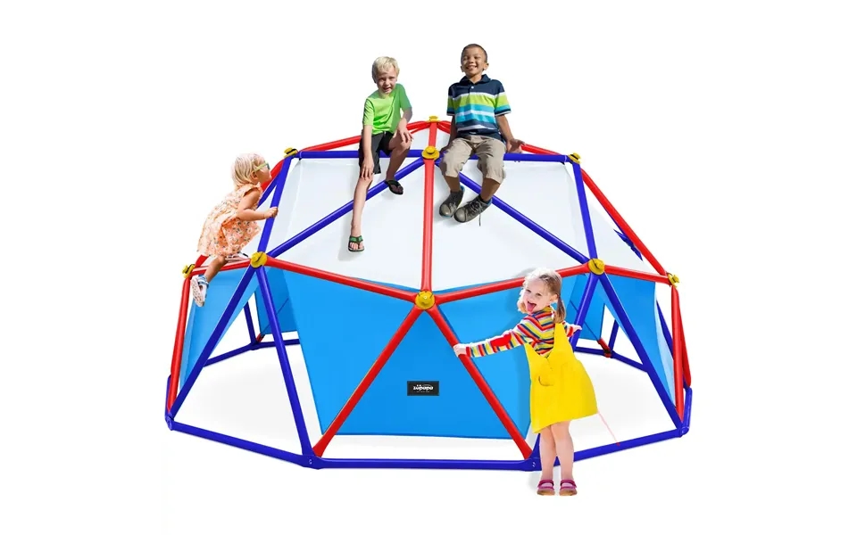 1000lbs New Upgraded Dome Climber 10ft - Purple&orange