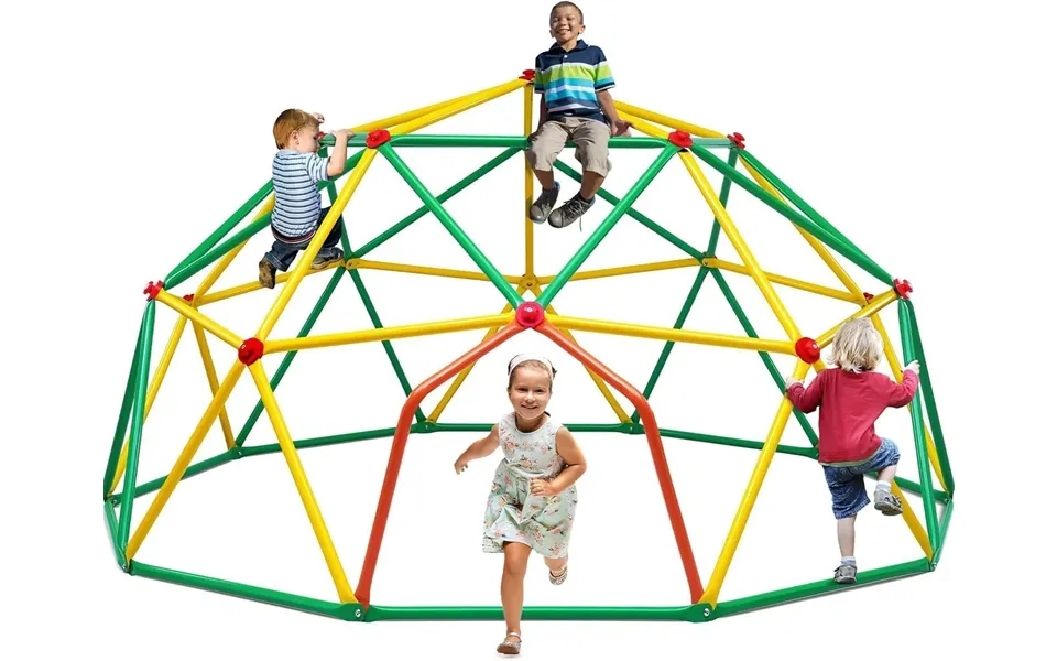 1000lbs Upgraded Arched Door Dome Climber 10ft - 10ft