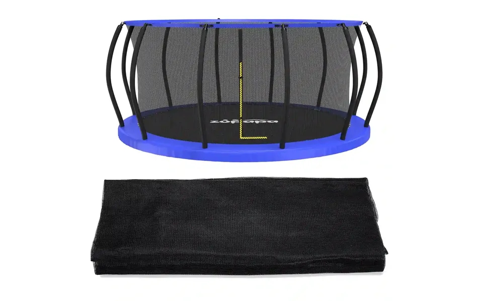 Double Frames Trampoline Jumping Mat With Net Replacement - 10ft
